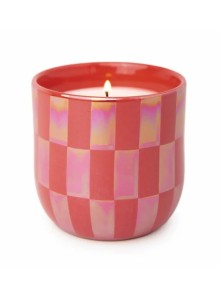 Керамична соева свещ Падивакс, Lustre - корал - Кактусов цвят